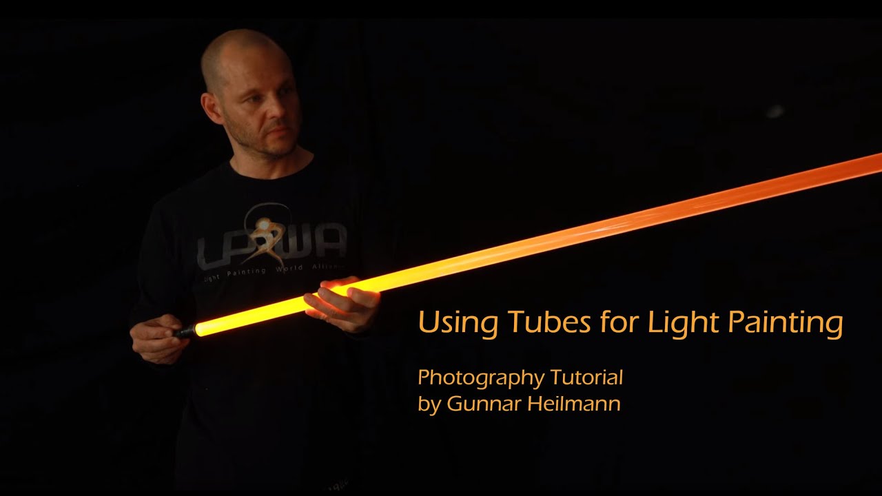 Using Tubes for Light Painting