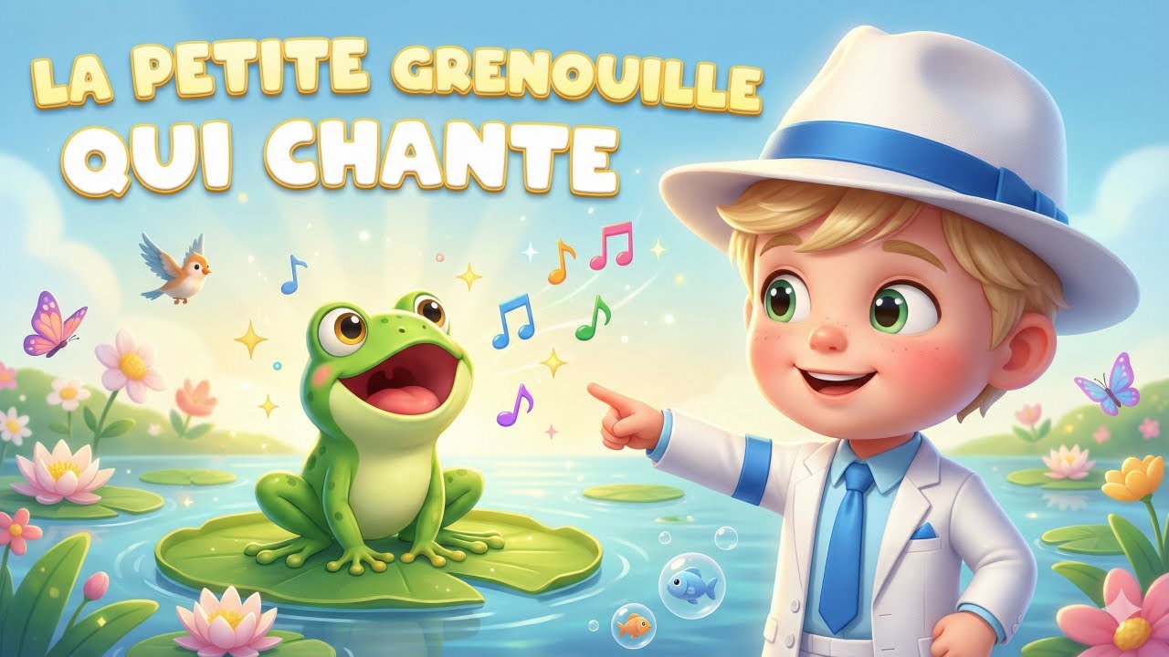 🐸 La Petite Grenouille Qui Chante 🎶 | Chanson Enfant Amusante