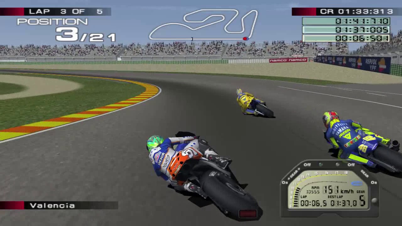 MotoGP 4 PS2 | Valencia | Ducati Desmosedici GP3 | D'Antin MotoGP