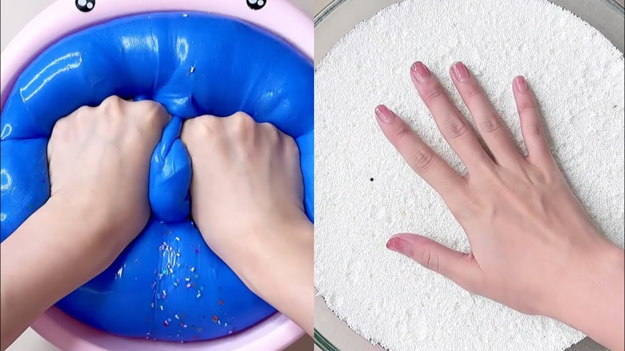 Most Relaxing and Satisfying Slime Videos #588 //Fast Version // SLM Satisfying //