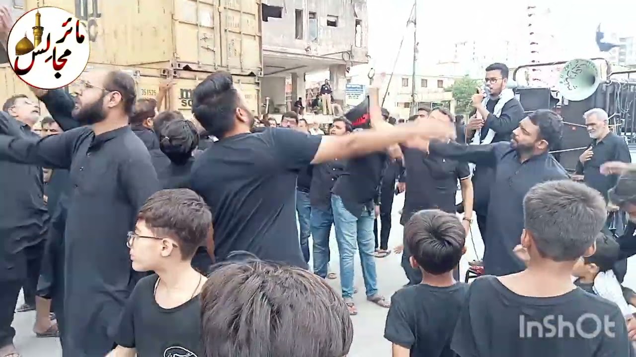 Matmi Dasta Gul Dasta Sajadia Soldier Bazar Karachi|| Markazi Jaloos 9 Muharram 2023||Mair Majalis