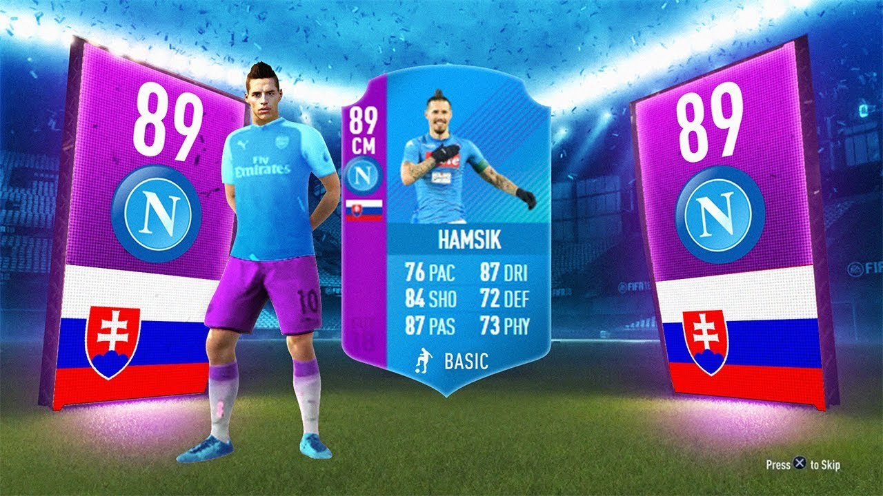 89 RATED MAREK HAMSIK! - CALCIO A SBC FIFA 18 Ultimate Team