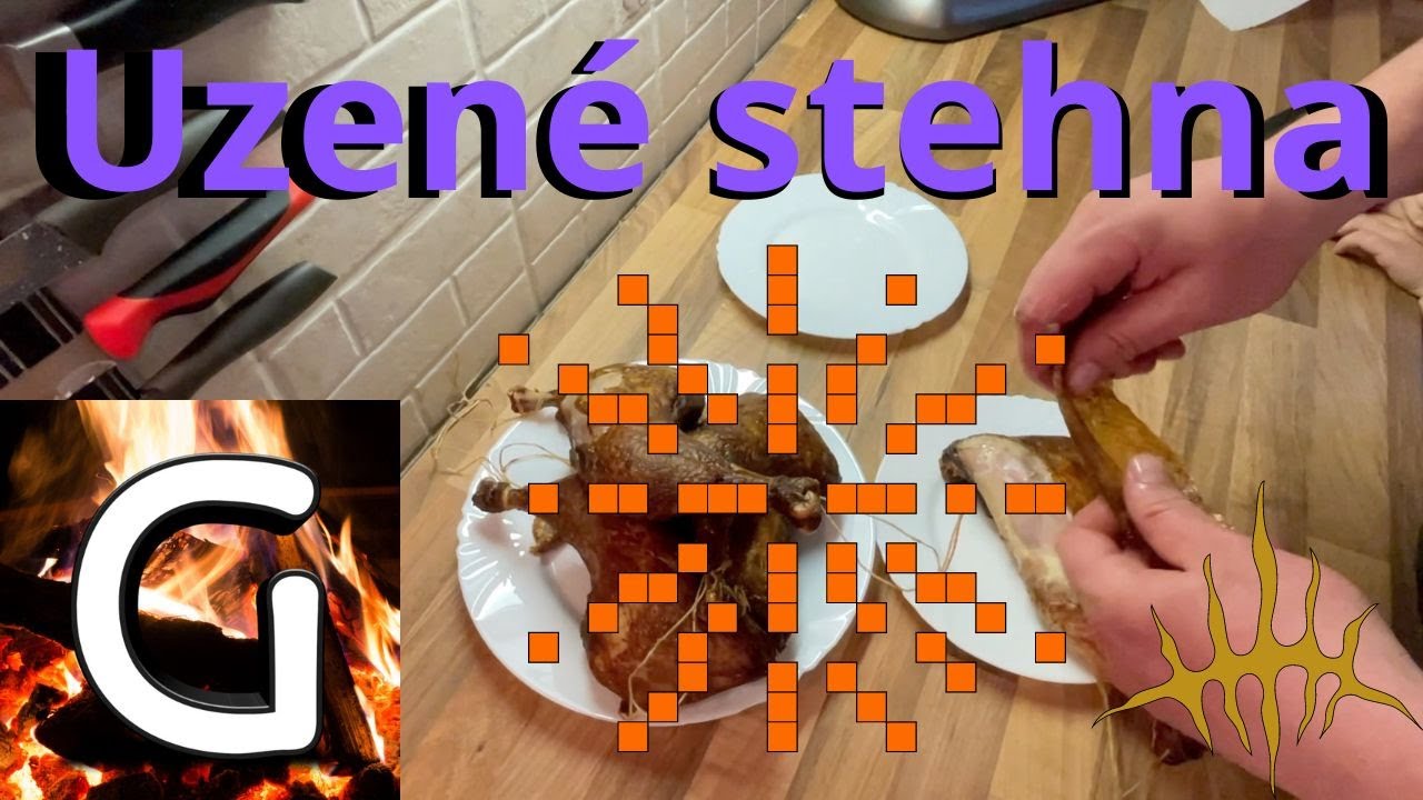 KDYŽ VÍŠ CO JÍŠ - Uzené kuřecí !! jak mět měkkou kůži !! uzené čtvrtky