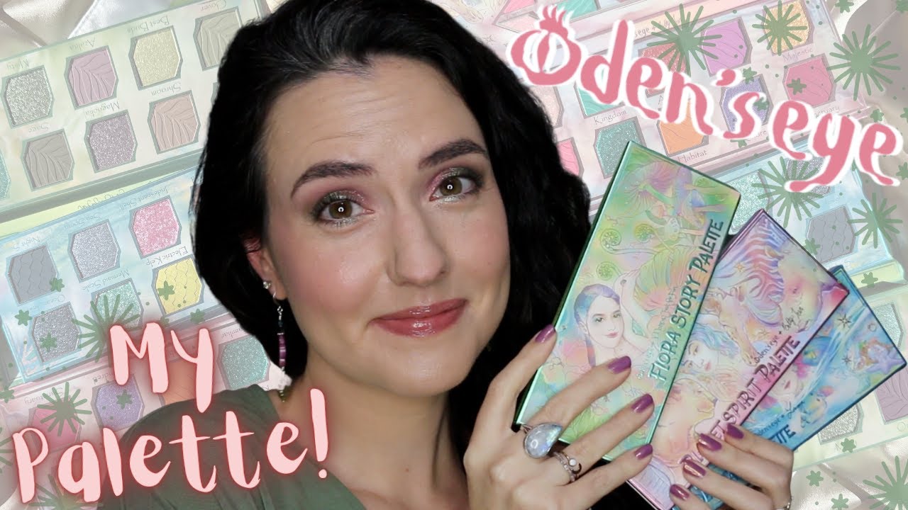 My Collab with ODEN'S EYE! | FLORA STORY Palette Makeup Just For Fun + Oden's Eye Cosmetics