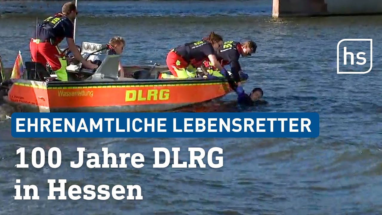 100 Jahre DLRG Hessen – Lebensretter im Einsatz seit 1925 | hessenschau