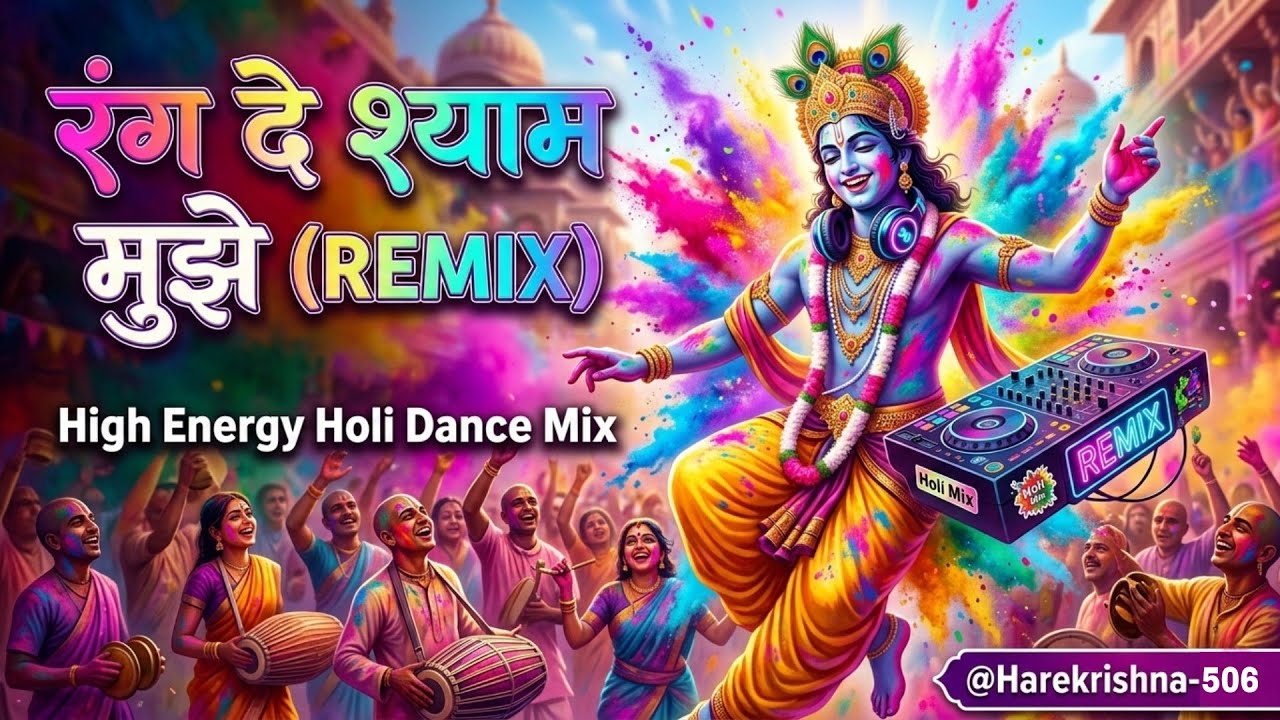 Holi Hai Dil Wali ❤️ | DJ वाली इस होली में | Radha Krishna DJ Bhajan 2026 | New Remix