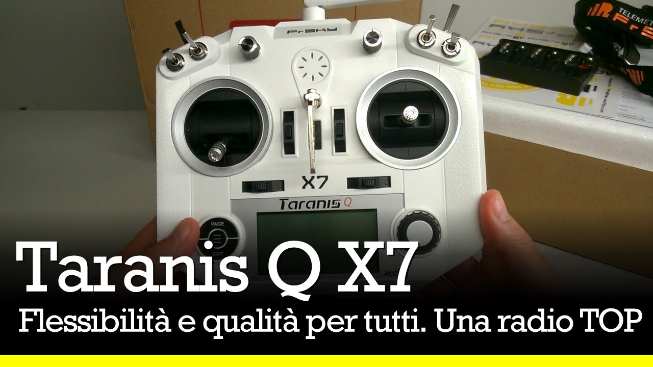 Taranis Q X7 La migliore radio economica! Recensione italiano e miglior prezzo