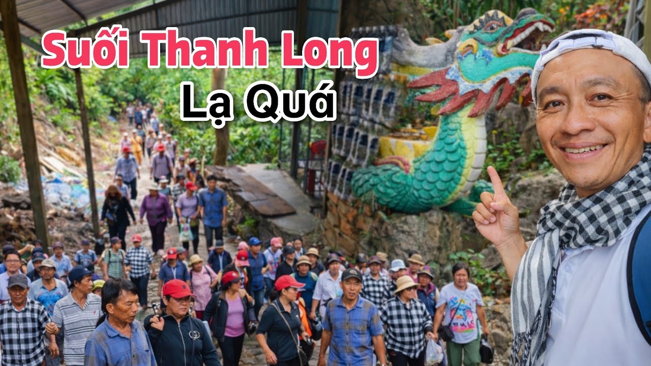 Đường Đi Bộ Lên Núi Cấm Thất Thủ Mùa Lễ Hội Hoa Đăng | Bất Ngờ Hình Ảnh Suối Thanh Long Thay Đổi Lạ