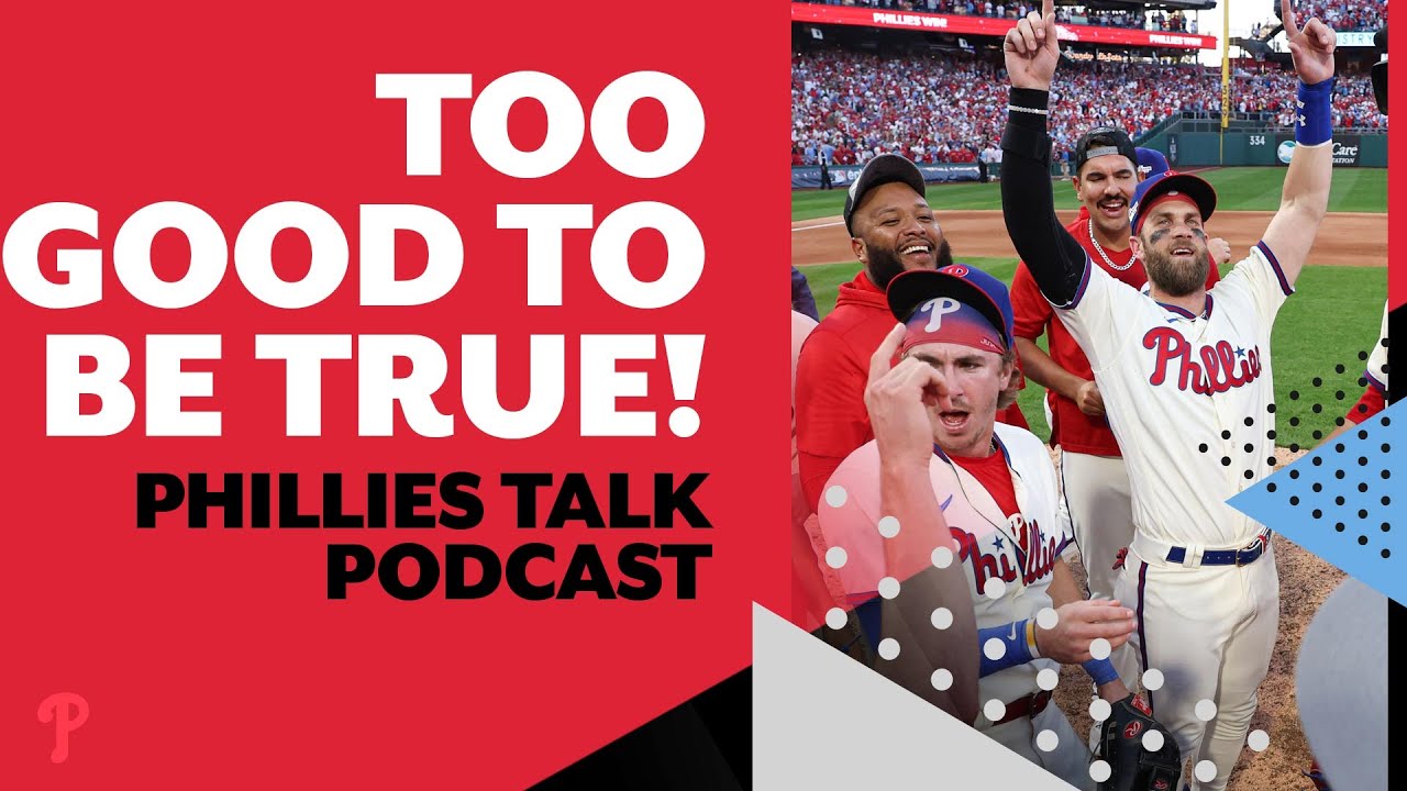 Phillies moving on to NLCS after an almost too-good-to-be-true weekend | Phillies Talk