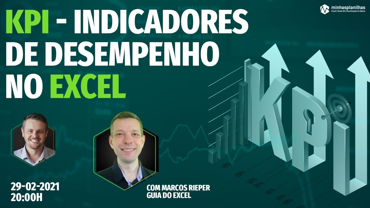 KPI - Indicadores de Desempenho no Excel com Marcos Rieper
