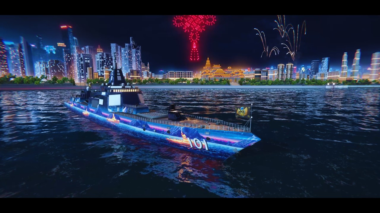 Destroyer - CN Type 055 Nanchang | Modern Warships - Ranked Mode