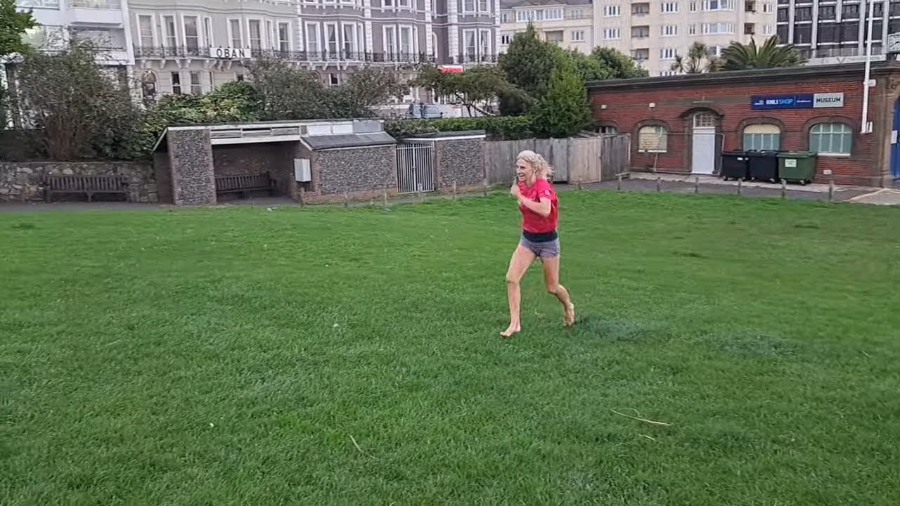 Healing Journey: Running Barefoot On Grass And Hills To Recovery