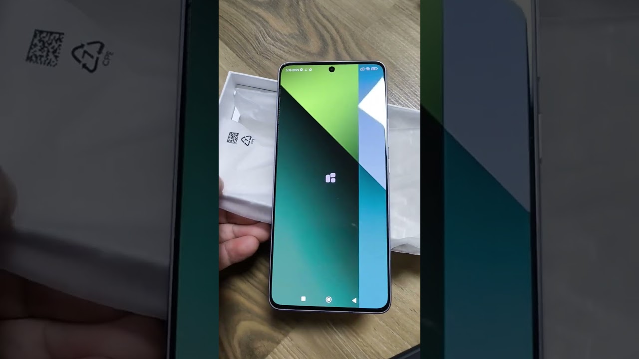샤오미레드미 노트13PRO 5G 최초부팅 및 초기 설정(XIAOMI REDMI NOTE13 PRO 5G Booting)