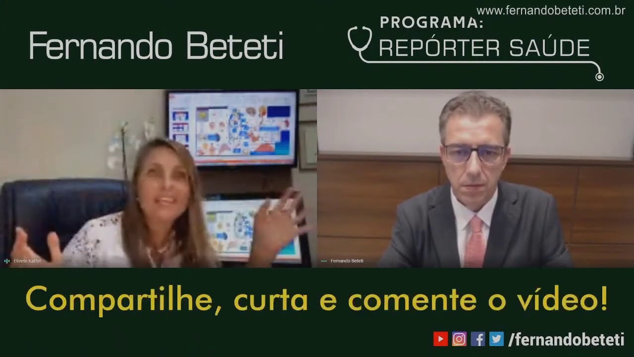 De cabelo em pé com Dr. Lair, Elizete Kaffer e Fernando Beteti