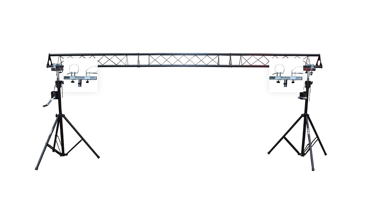 ProX T-LS35C Crank up system Lighting system Triangle Truss 5ft 10ft 15ft wide