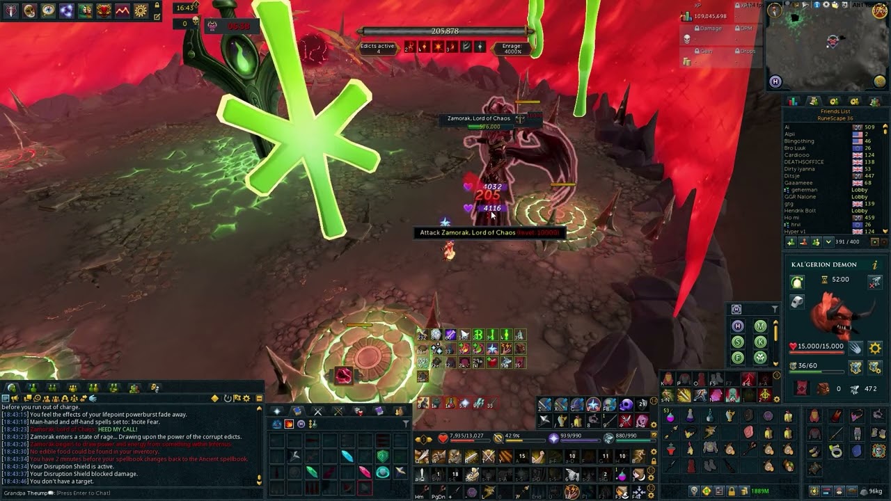 4k Zamorak solo