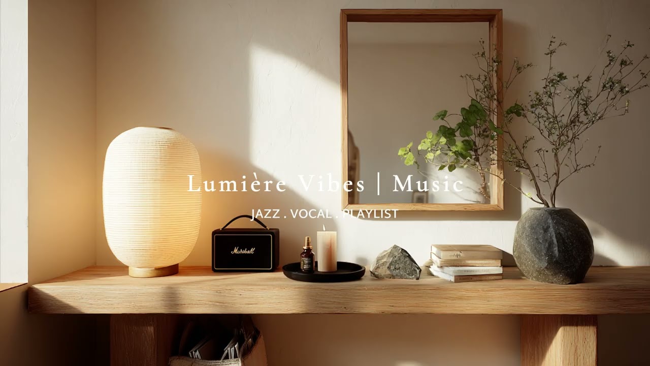 [playlist] Quiet Home Corner in Sunlight 🕯️ Cozy Jazz Lo-fi | Healing Warm Glow
