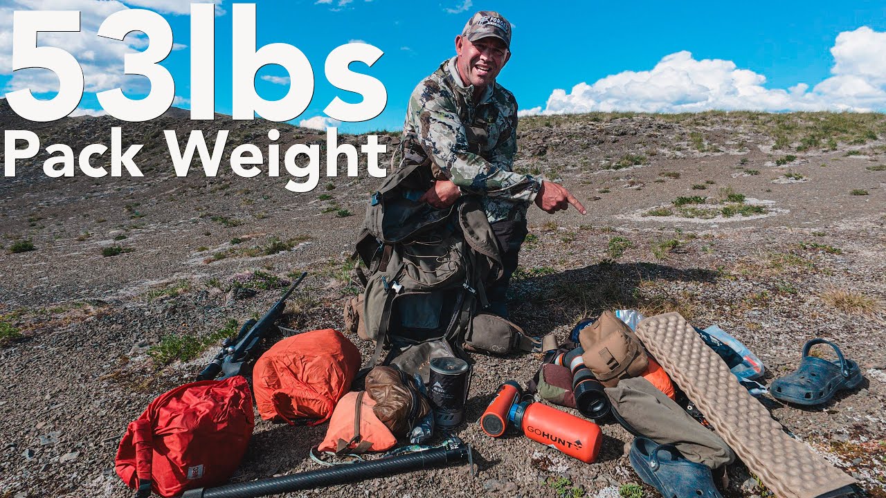 2025 Successful Mountain Goat Hunt – Lightest Pack Yet! Full Gear Dump & Weight Breakdown