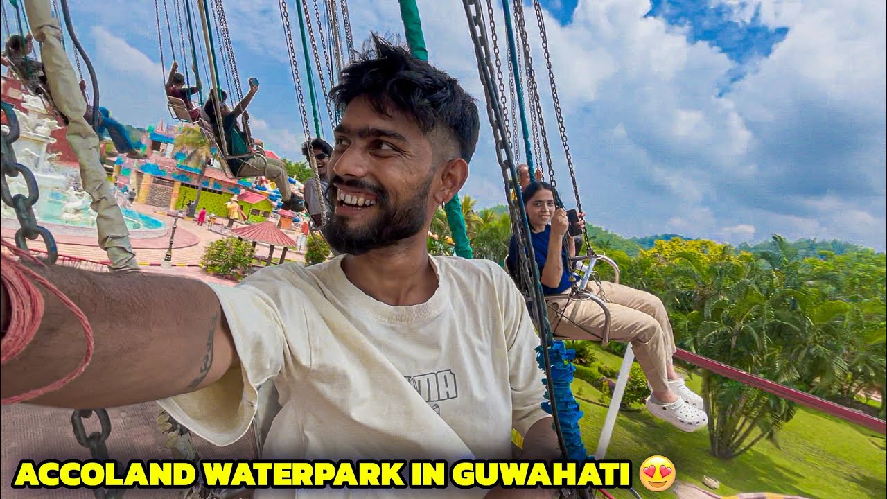 Biggest Waterpark in Guwahati | Accoland Guwahati | Lost My Action Camera in Pool😢