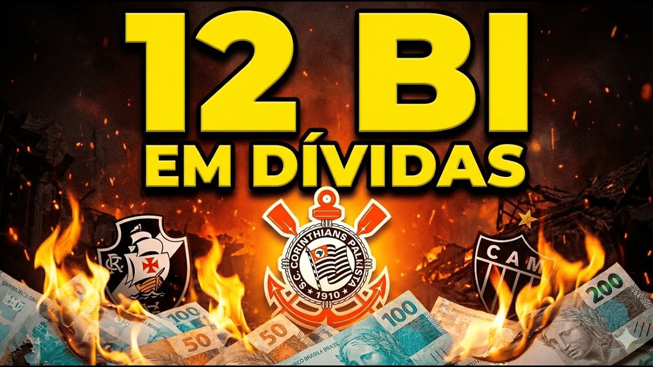 A CRISE DE R$ 12 BI QUE PODE QUEBRAR CLUBES