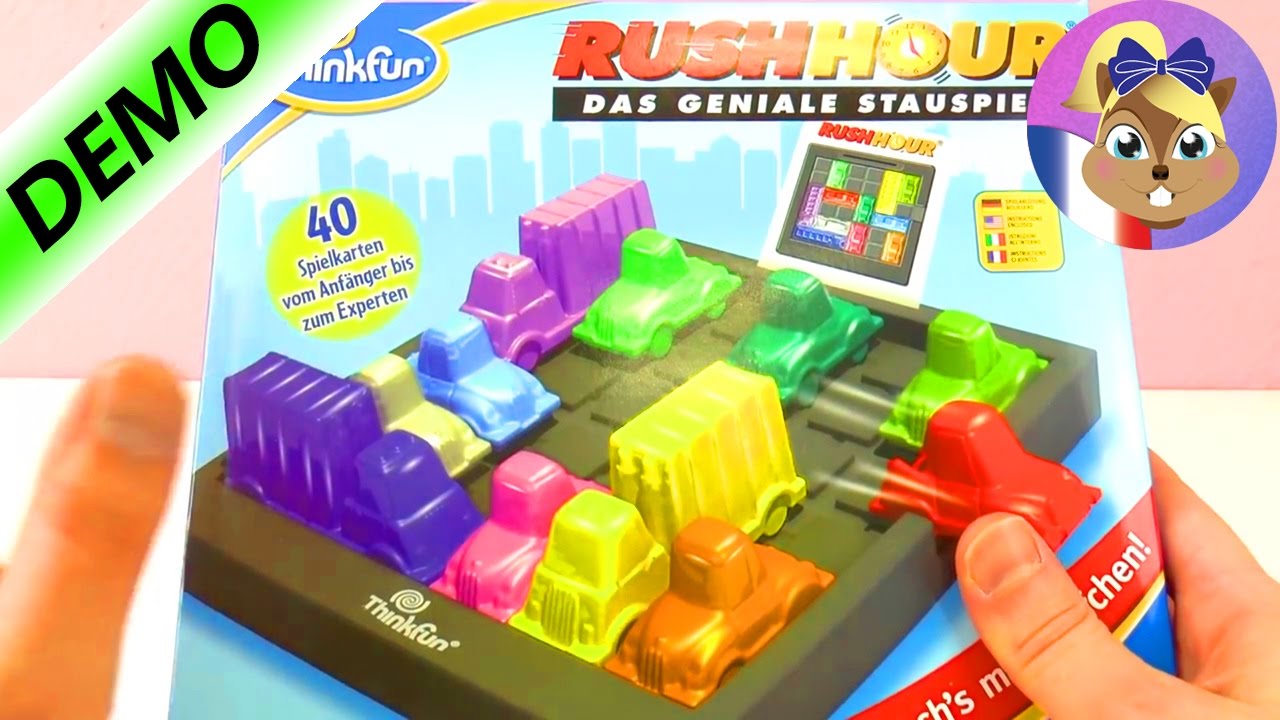 RUSH HOUR! Jeu de r&eacute;flexion et de logique - Trop difficile? Joue avec moi