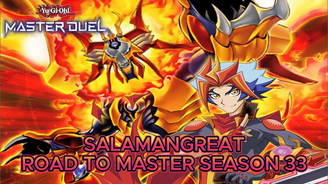 Salamangreat Road to Master / Rank Gameplay & Decklist [Yu-Gi-Oh! Master Duel] Season 33