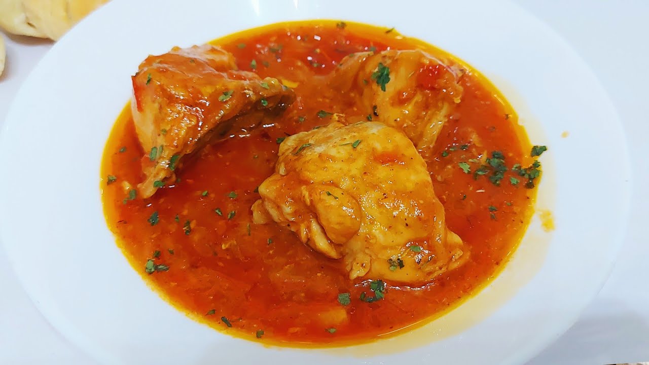 Ricetta POLLO IN UMIDO & SPEZZATINO di POLLO AL SUGO/Ostropel de pui/Ragoût de poulet/ Chicken Stew
