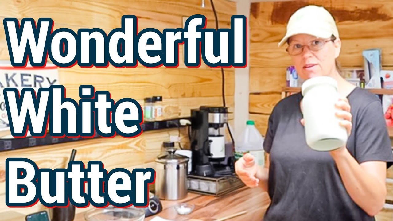 Homemade Goat Butter