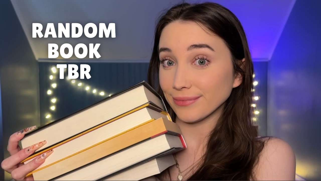 ASMR 📚 Using a Random Number Generator to Choose my TBR Books 😁