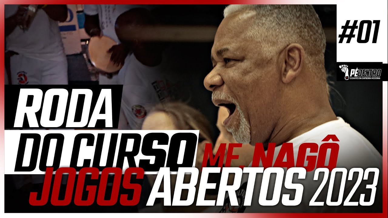RODA DO CURSO DE CAPOEIRA DO MESTRE NAGÔ - 01 | Jogos de Capoeira abertos 2023 - Alemanha