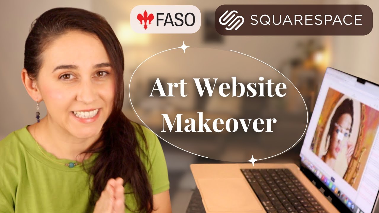 Squarespace vs FASO - Art Website Makeover 👩🏻‍💻 - Platform Switch and Comparison