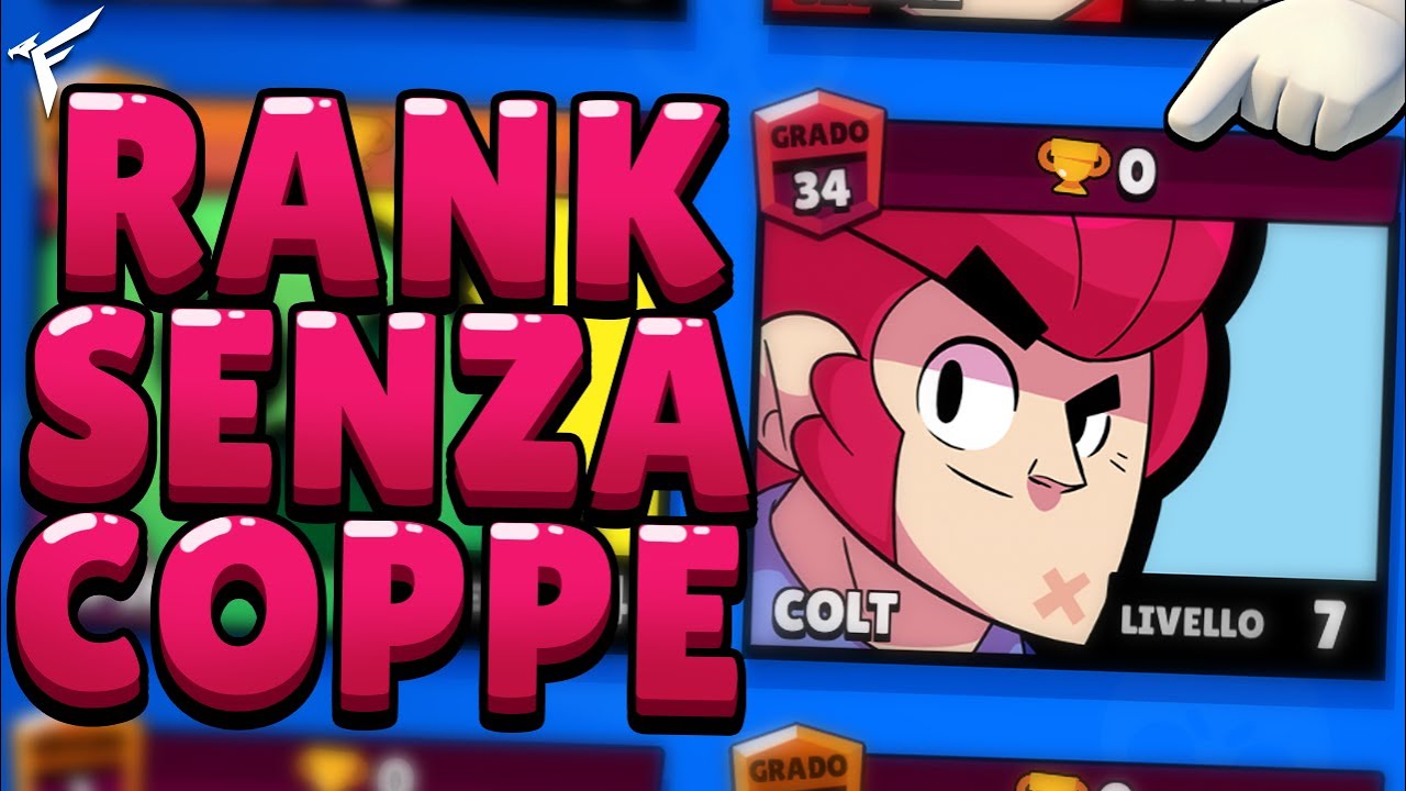 [BUG?] RANK 34 CON ZERO COPPE😱Brawl Stars