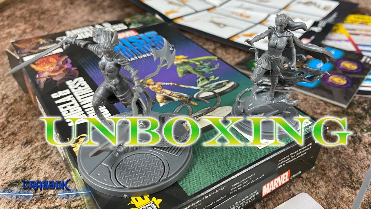 Enchantress & Angela - Marvel Crisis Protocol Unboxing