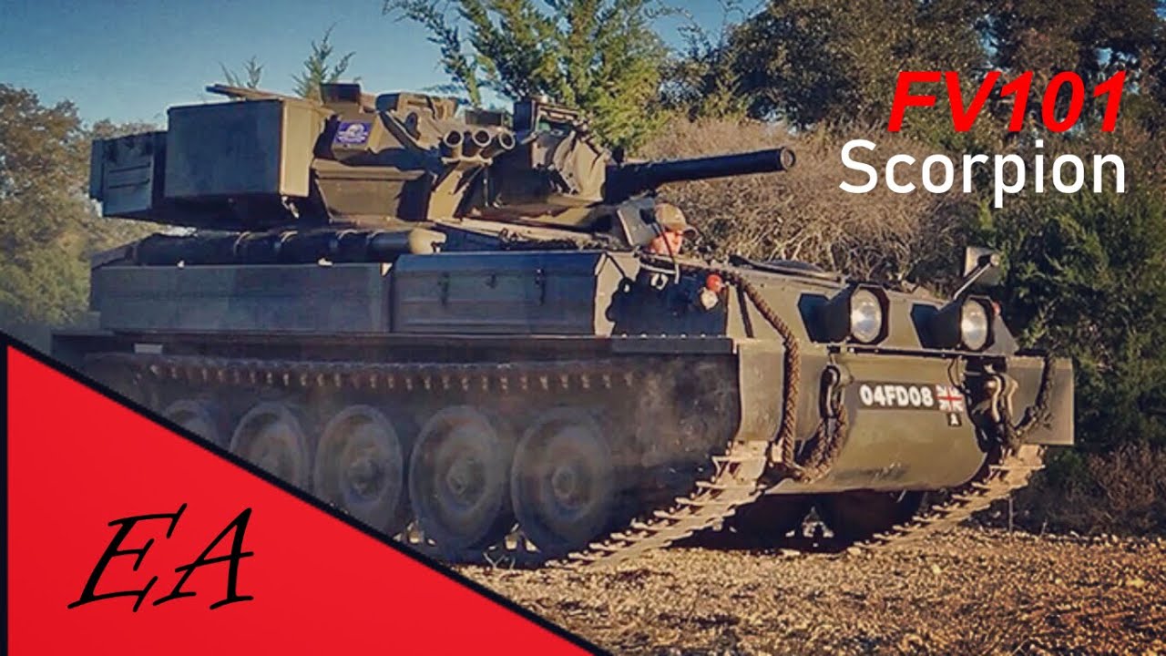 Tanque ligero. FV101 Scorpion. El ultimo de una gran dinast&iacute;a.