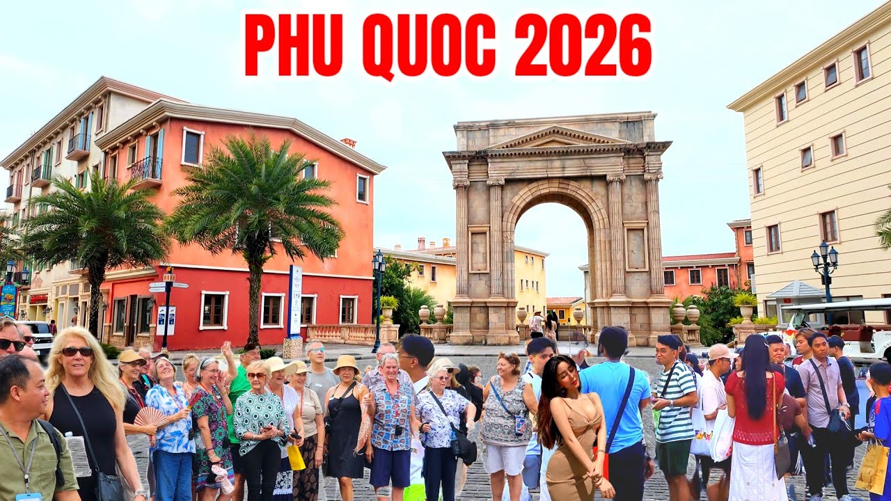 PHÚ QUỐC 2026 | CHOÁNG NGỢP VỚI VẺ ĐẸP CỦA ĐẢO PHÚ QUỐC , DẪN VIỆT KIỀU ĐI ĂN CHƠI Ở TT HOÀNG HỒN