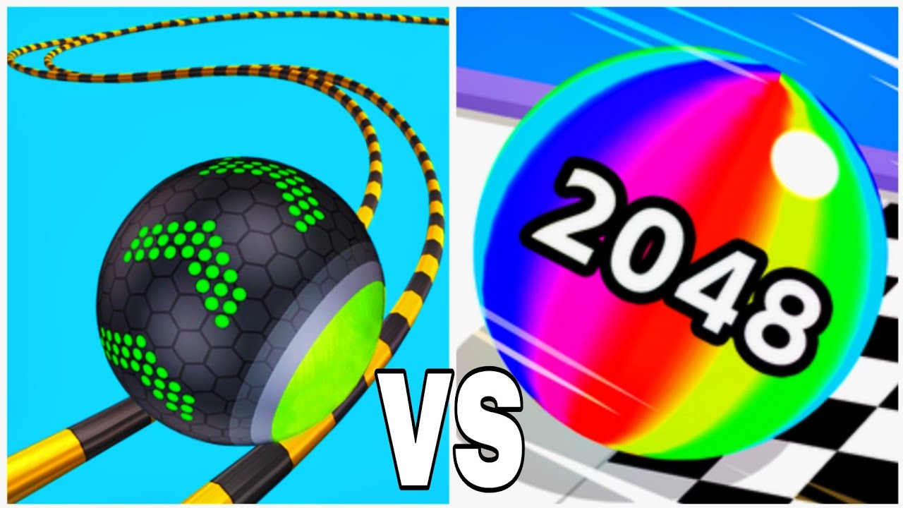 Going Balls vs Ball Run 2048 - All Level Gameplay (ASMR, New Update) 