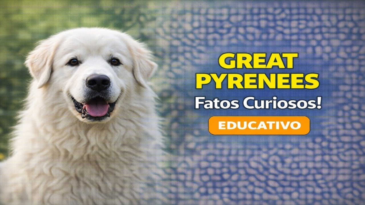 GREAT PYRENEES: SEGREDOS INCRÍVEIS DESSE CÃO GIGANTE...