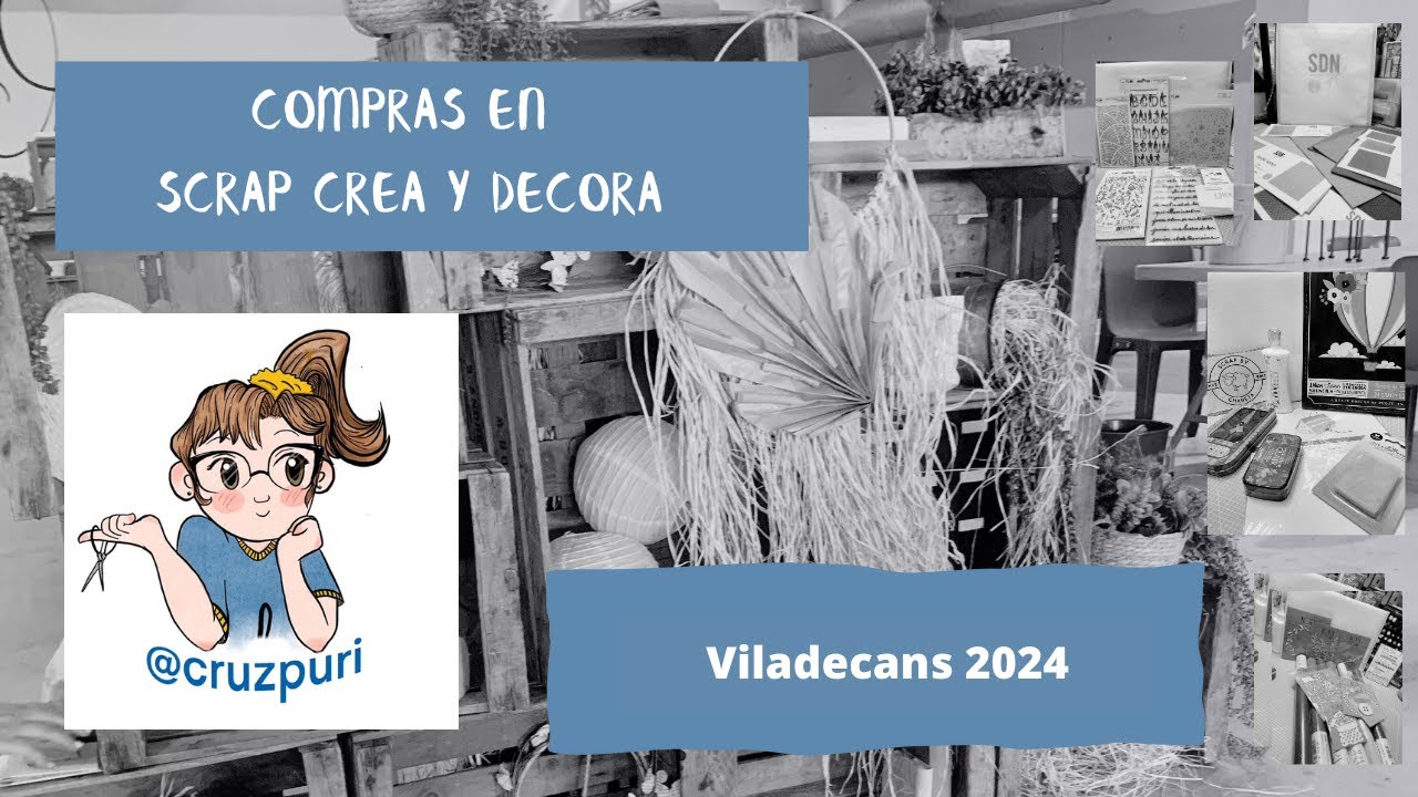 Compras scrapcreaydecora 2024 y premio Maragà papeleria.
