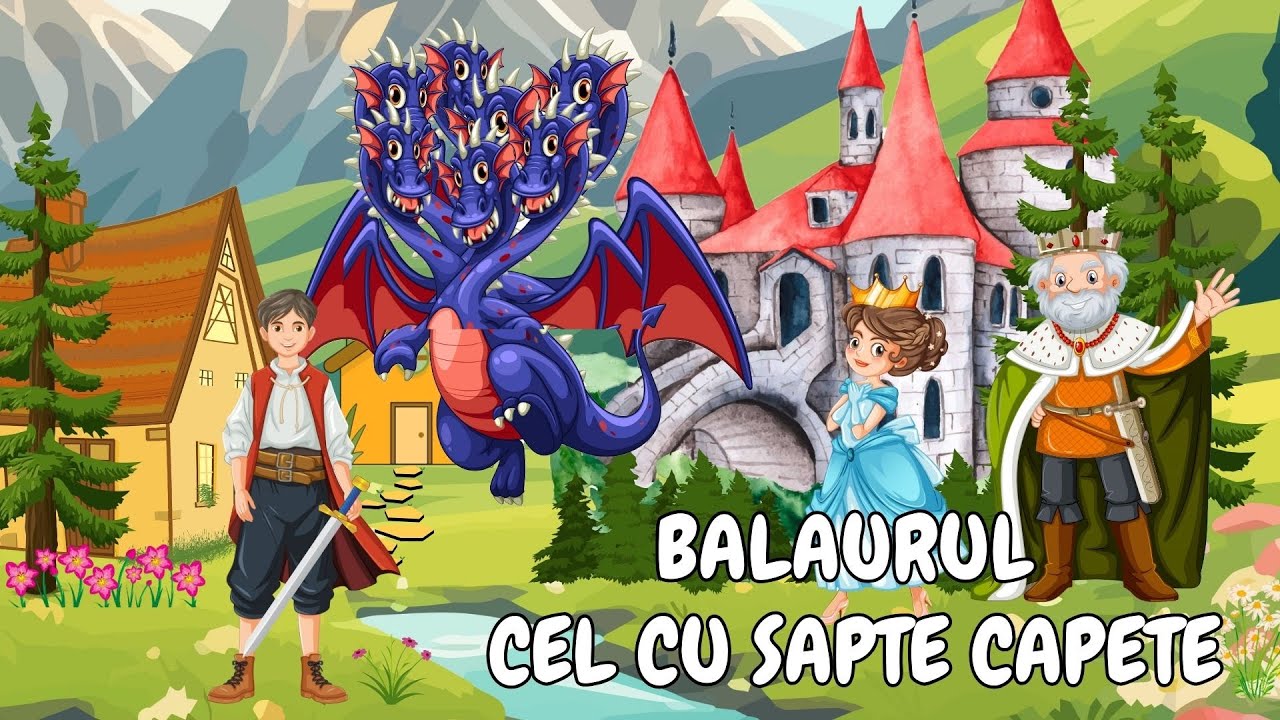 👑 Balaurul cel cu sapte capete | Poveste pentru copii | Basme | Povesti nemuritoare 👑