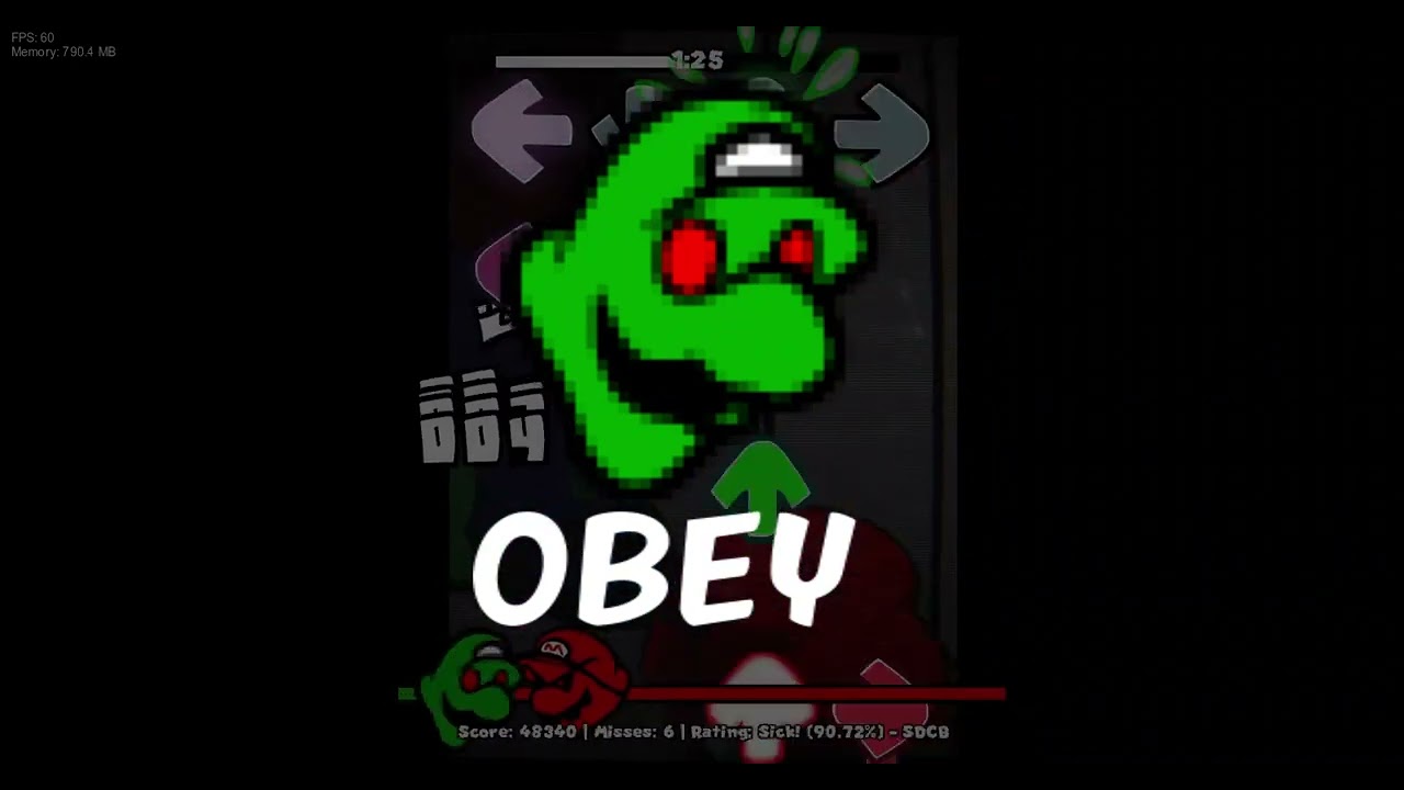 Obey | Friday Night Funkin' VS Mario FNF Port OST