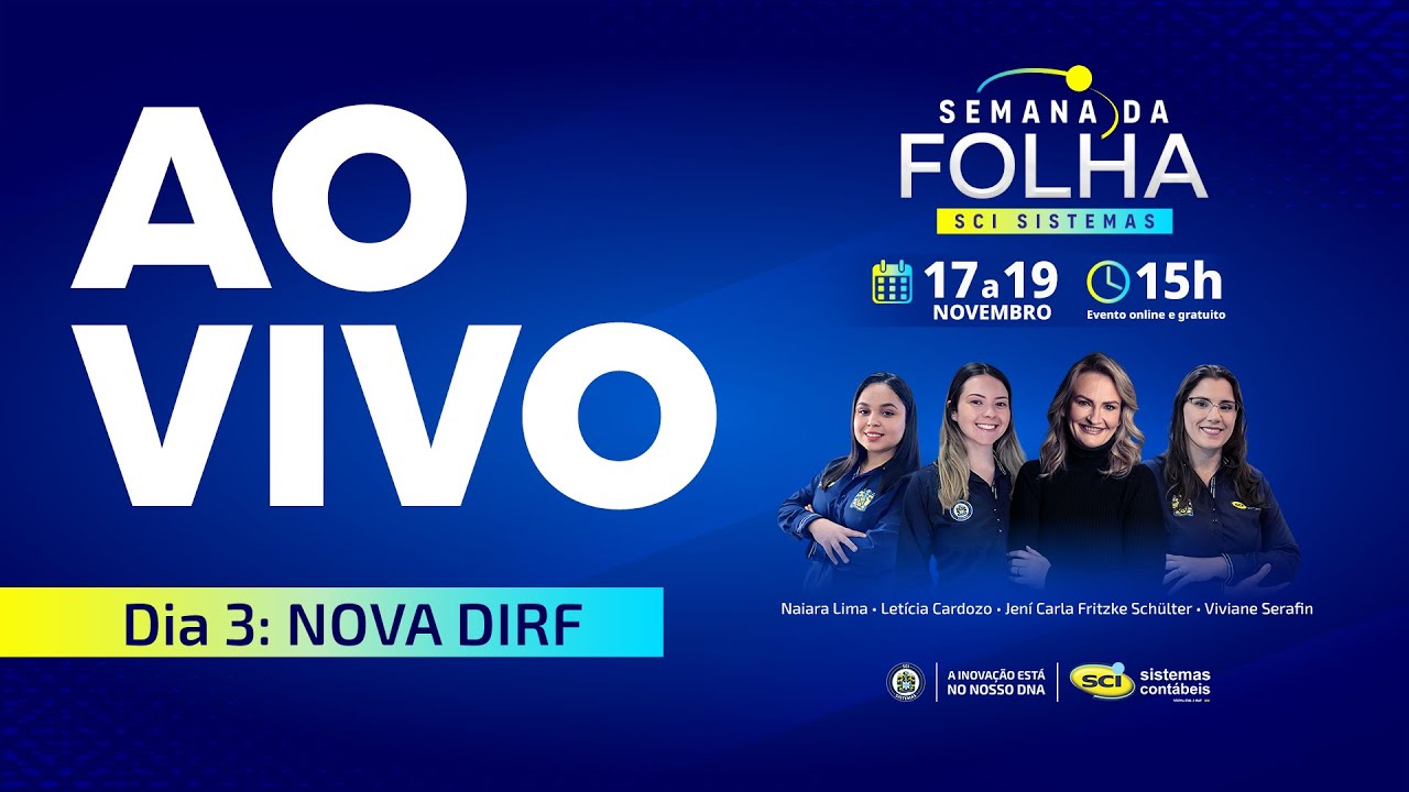[Semana da Folha SCI] Nova DIRF