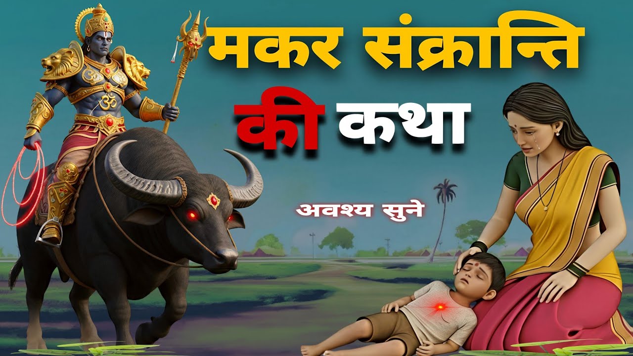 मकर संक्रांति की कथा - Makar Sankranti Ki Katha | Dharmraj Ki Kahani | Makar Sankranti Ki Kahani