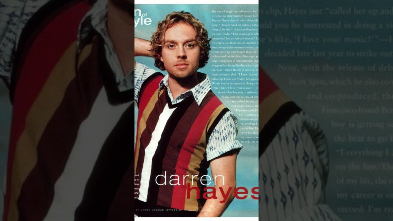 Darren Hayes (the backstreet boys) lift me up demos  tracks from spin and never gone. 2002 (2005) 
