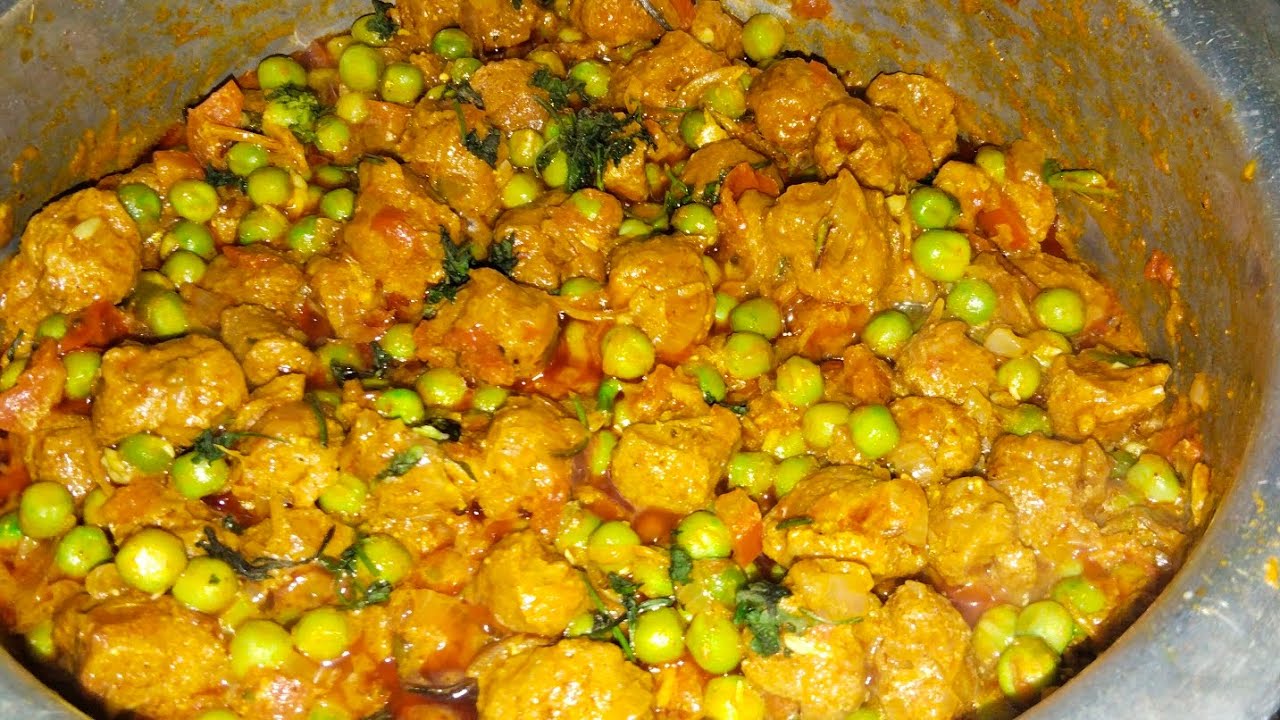 मटार सोयाबीन मसाला || Matar Soyabean Masala || #soyabean #recipe #homemade  