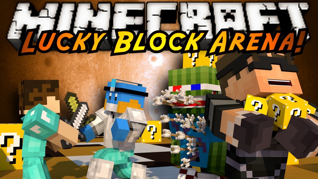 Minecraft Modded Mini-Game : LUCKY BLOCK ARENA!