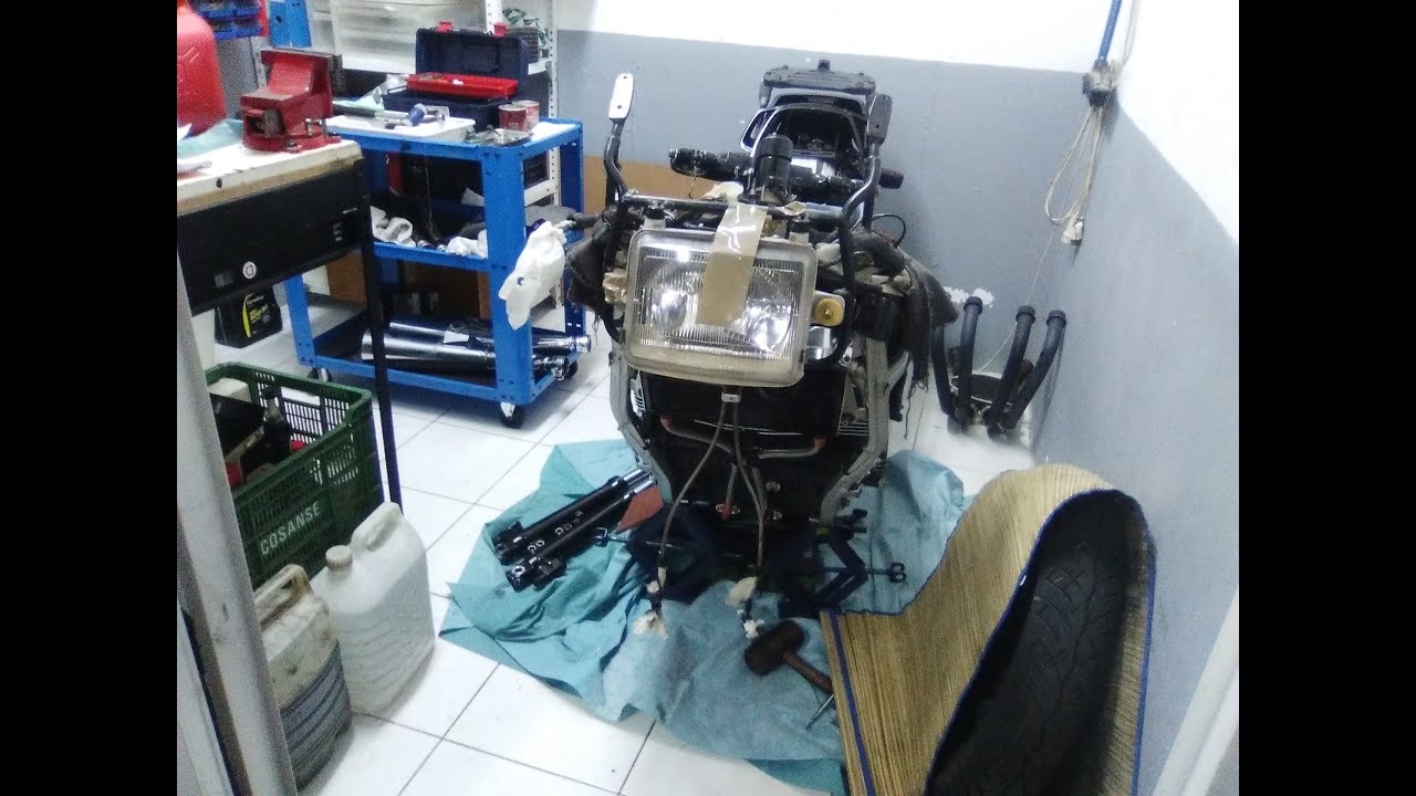 Yamaha FJ 1100 1200 Ajuste rodamientos de direccion