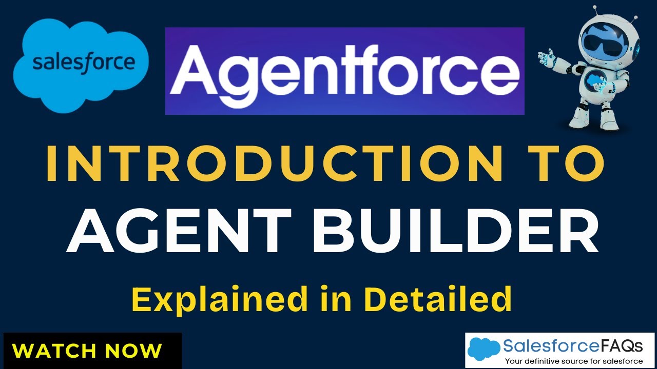 Конструктор агентов в Salesforce Agentforce | Пошаговое руководство для начинающих | Учебное посо...