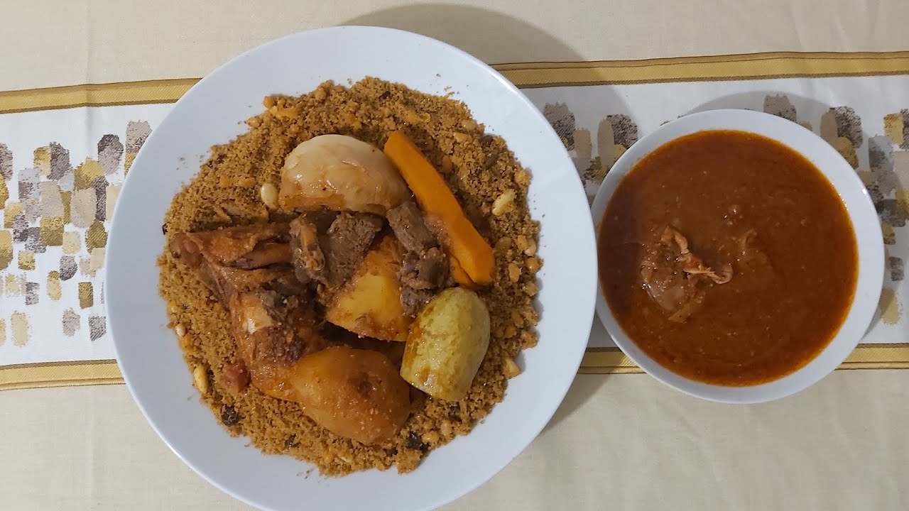 Tiéré siim , couscous de mil à la viande
