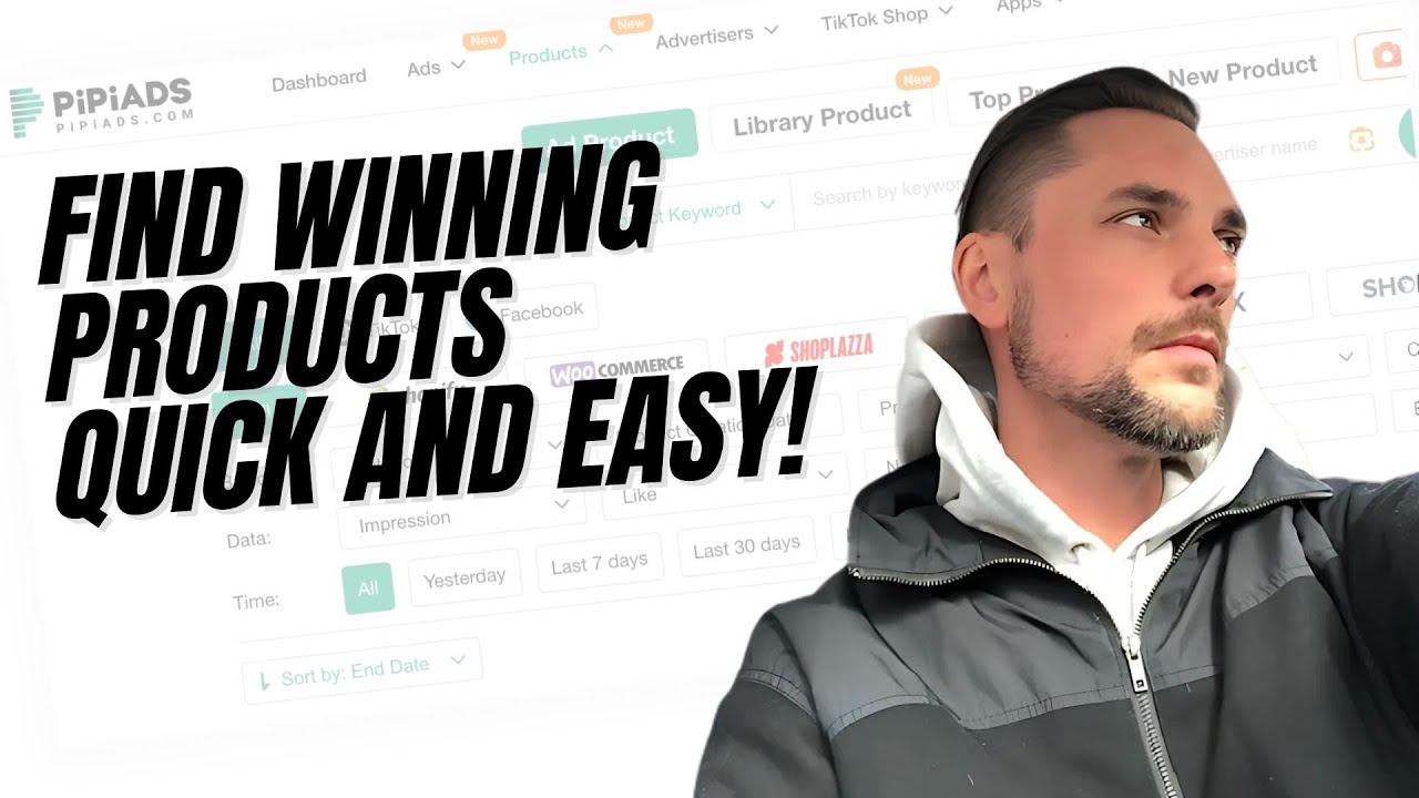 How to Find Winning Dropshipping Products with PiPiAds (Step by Step)