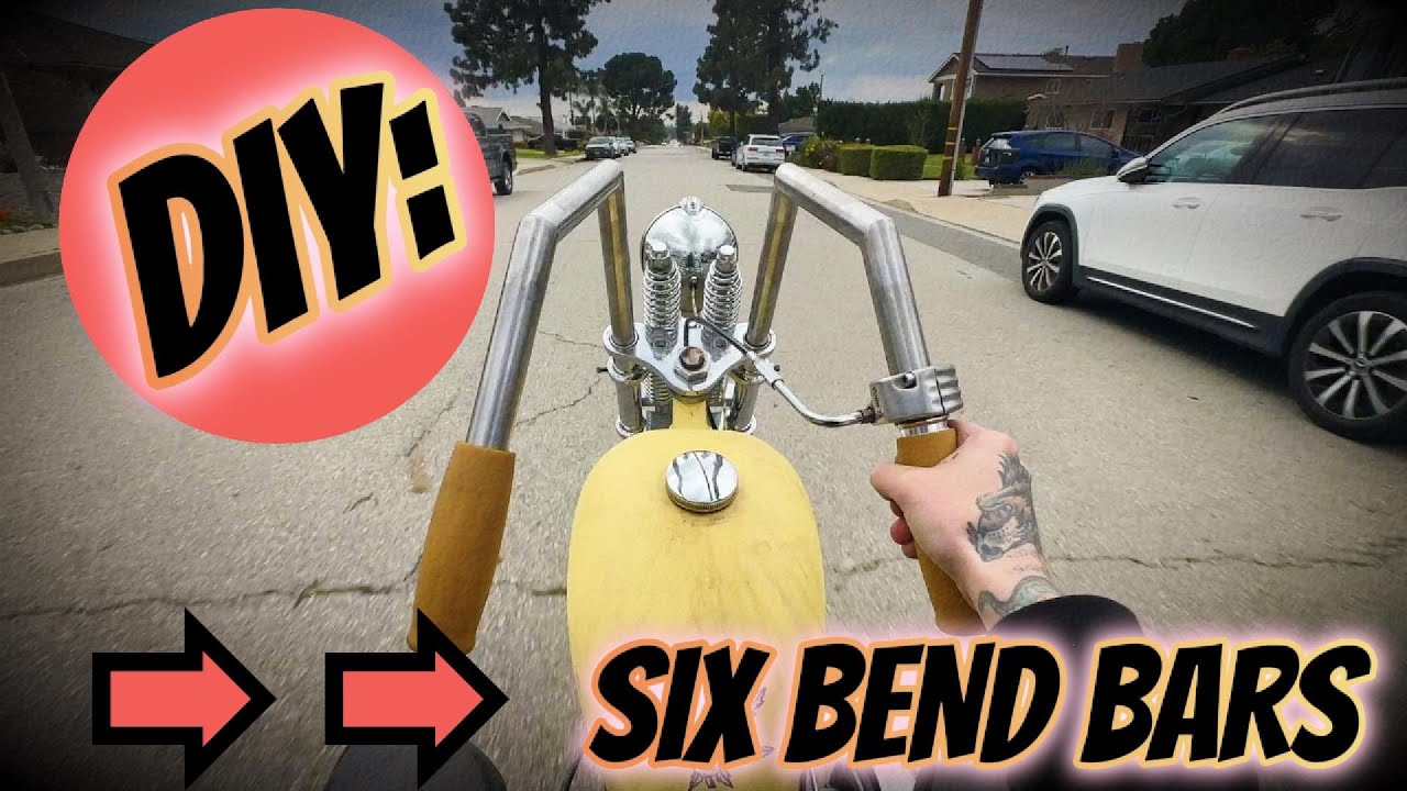 DIY: Six Bend chopper bars Using Fusion 360